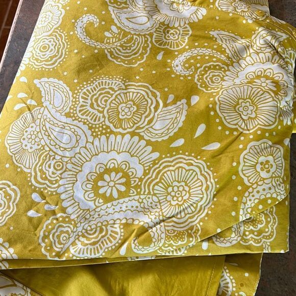 Boden Mimosa Yellow Paisley Garden Leila Shirt Dress 12 - Picture 12 of 12